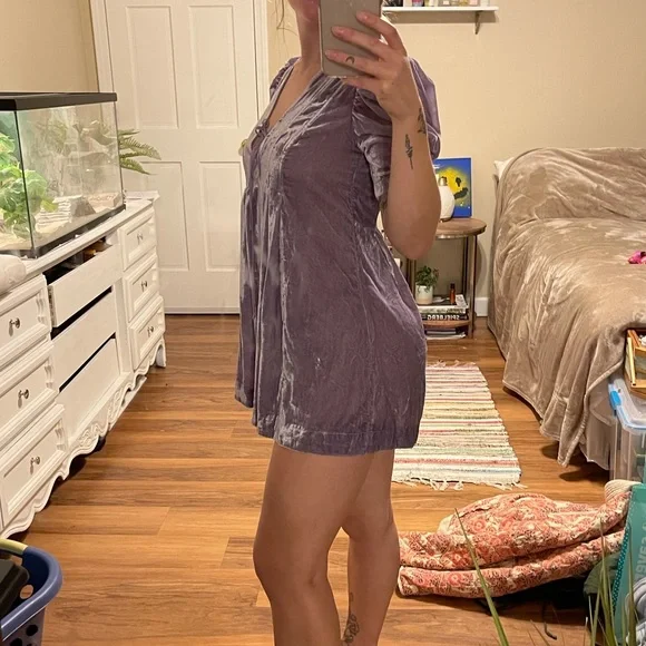 Free People velvet tunic mini dress - Picture 12 of 15